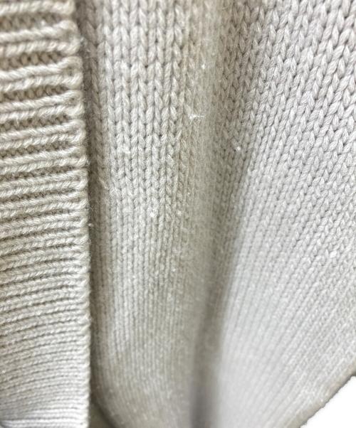 JIL SANDER（ジルサンダー）JIL SANDER (ジルサンダー) カシミヤカーディガン ライトグレー サイズ:36の古着・服飾アイテム