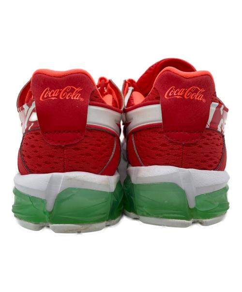 asics（アシックス）asics (アシックス) Coca Cola (コカコーラ) GEL-QUANTUM 90 TYO レッド サイズ:cm 25.0の古着・服飾アイテム
