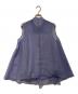 ANAYI (アナイ) オーガンジーリボンボウタイ ブラウス　102427-13-040-68-380 ブルー サイズ:38：10000円