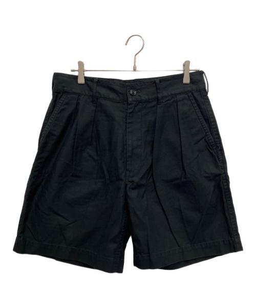 N.HOOLYWOOD（エヌ ハリウッド）N.HOOLYWOOD (エヌ ハリウッド) ハーフパンツ ブラック サイズ:38の古着・服飾アイテム