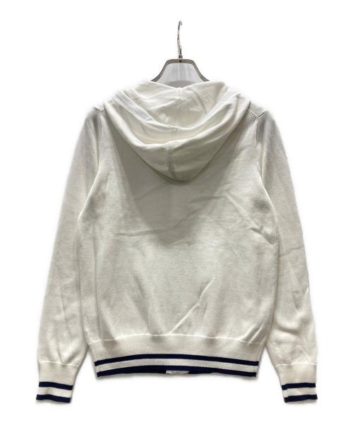 POLO GOLF（ポロ ゴルフ）POLO GOLF (ポロ ゴルフ) ジップパーカー ホワイト サイズ:Sの古着・服飾アイテム