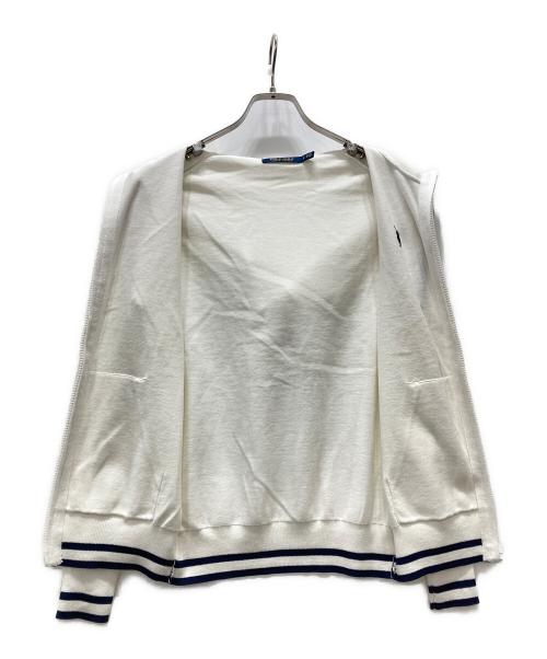 POLO GOLF（ポロ ゴルフ）POLO GOLF (ポロ ゴルフ) ジップパーカー ホワイト サイズ:Sの古着・服飾アイテム