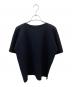 me ISSEY MIYAKE（ミーイッセイ ミヤケ）の古着「FINE KNIT PLEATS カットソー」｜ブラック