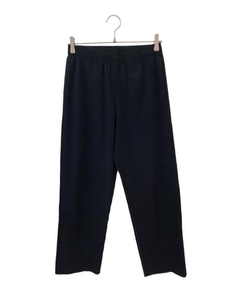 me ISSEY MIYAKE（ミーイッセイ ミヤケ）me ISSEY MIYAKE (ミーイッセイ ミヤケ) FINE KNIT PLEATS パンツ ブラック サイズ:Freeの古着・服飾アイテム