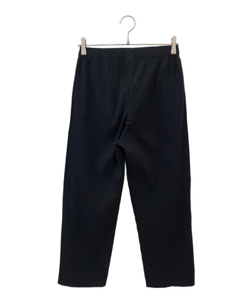 me ISSEY MIYAKE（ミーイッセイ ミヤケ）me ISSEY MIYAKE (ミーイッセイ ミヤケ) FINE KNIT PLEATS パンツ ブラック サイズ:Freeの古着・服飾アイテム