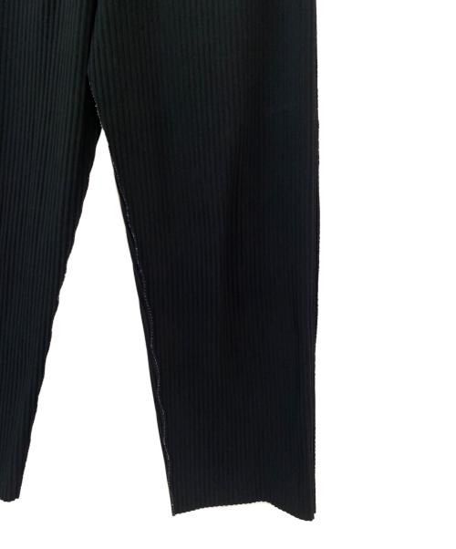 me ISSEY MIYAKE（ミーイッセイ ミヤケ）me ISSEY MIYAKE (ミーイッセイ ミヤケ) FINE KNIT PLEATS パンツ ブラック サイズ:Freeの古着・服飾アイテム