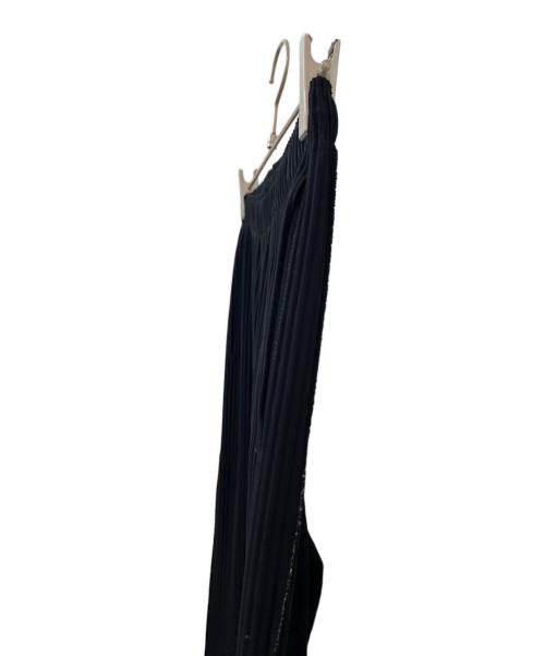 me ISSEY MIYAKE（ミーイッセイ ミヤケ）me ISSEY MIYAKE (ミーイッセイ ミヤケ) FINE KNIT PLEATS パンツ ブラック サイズ:Freeの古着・服飾アイテム