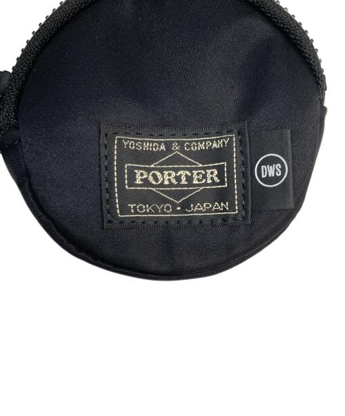 PORTER（ポーター）PORTER (ポーター) 極彩色流シ表現集団・DWS コラボショルダーバッグ ブラックの古着・服飾アイテム