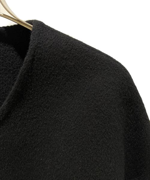 MUSE de Deuxieme Classe（ミューズ ドゥーズィエム クラス）MUSE de Deuxieme Classe (ミューズ ドゥーズィエム クラス) ウール アンゴラ ショートコート ブラック サイズ:FREEの古着・服飾アイテム