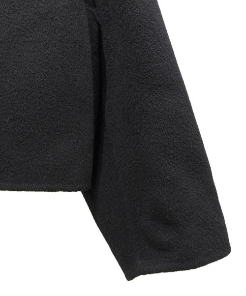 MUSE de Deuxieme Classe（ミューズ ドゥーズィエム クラス）MUSE de Deuxieme Classe (ミューズ ドゥーズィエム クラス) ウール アンゴラ ショートコート ブラック サイズ:FREEの古着・服飾アイテム