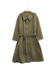 VINTAGE MILITARY（ヴィンテージ ミリタリー）の古着「French Army M-35モーターサイクルコート」｜カーキ