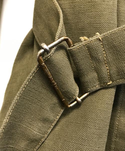 VINTAGE MILITARY（ヴィンテージ ミリタリー）VINTAGE MILITARY (ヴィンテージ ミリタリー) French Army M-35 モーターサイクルコート カーキ サイズ:表記なしの古着・服飾アイテム