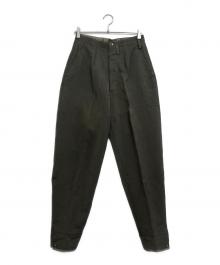 VINTAGE MILITARY（ヴィンテージ ミリタリー）の古着「SWEDISH MILITARY ウールパンツ」｜ブラウン