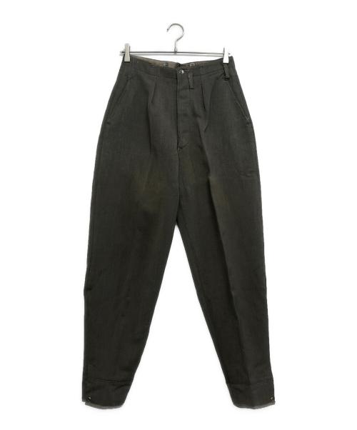 VINTAGE MILITARY（ヴィンテージ ミリタリー）VINTAGE MILITARY (ヴィンテージ ミリタリー) SWEDISH MILITARY ウールパンツ ブラウン サイズ:96の古着・服飾アイテム