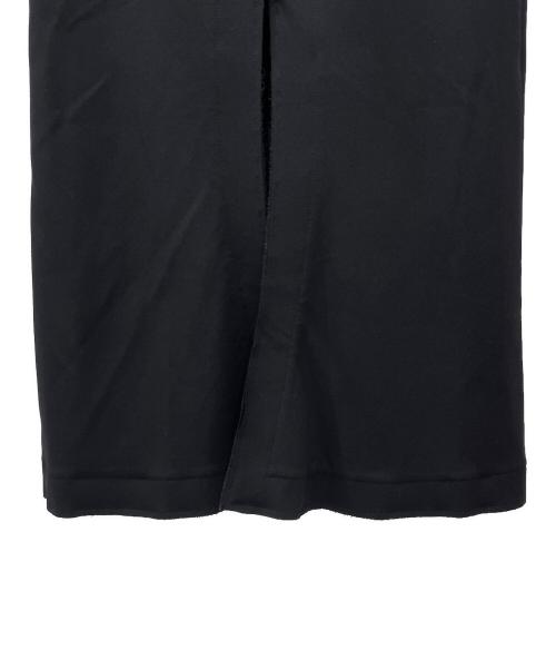 AP STUDIO（エーピーストゥディオ）AP STUDIO (エーピーストゥディオ) フラップテールストレッチスカート ブラック サイズ:38の古着・服飾アイテム