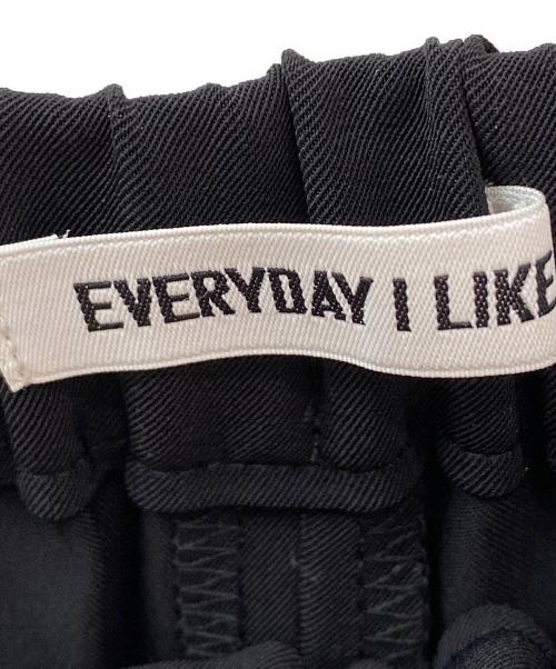 EVERYDAY I LIKE.（エヴリデイ アイ ライク）EVERYDAY I LIKE. (エヴリデイ アイ ライク) Effortless Pants ブラック サイズ:36の古着・服飾アイテム