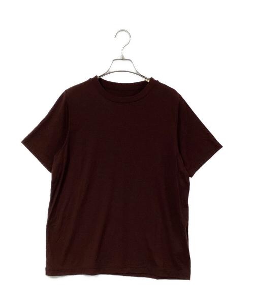 MUSE de Deuxieme Classe（ミューズ ドゥーズィエム クラス）MUSE de Deuxieme Classe (ミューズ ドゥーズィエム クラス) Prime wool jersey Tシャツ ブラウン サイズ:FREEの古着・服飾アイテム