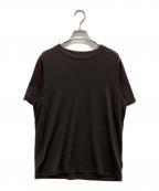 MUSE de Deuxieme Classeミューズ ドゥーズィエム クラス）の古着「Prime wool jersey Tシャツ」｜ブラウン