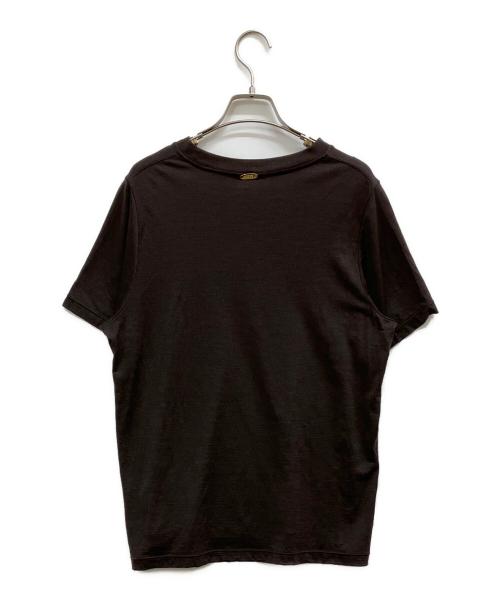 MUSE de Deuxieme Classe（ミューズ ドゥーズィエム クラス）MUSE de Deuxieme Classe (ミューズ ドゥーズィエム クラス) Prime wool jersey Tシャツ ブラウン サイズ:Freeの古着・服飾アイテム