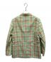 DEPAREILLE (デパリエ) チェックダブルジャケット グリーン サイズ:38：15000円