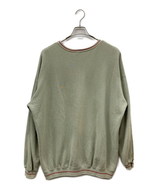 COMFORTABLE REASON（コンフォータブルリーズン）COMFORTABLE REASON (コンフォータブルリーズン) Pile Loop Line Sweat カーキ サイズ:Lの古着・服飾アイテム