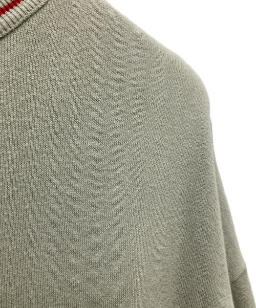 COMFORTABLE REASON（コンフォータブルリーズン）COMFORTABLE REASON (コンフォータブルリーズン) Pile Loop Line Sweat カーキ サイズ:Lの古着・服飾アイテム