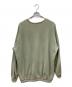 COMFORTABLE REASON (コンフォータブルリーズン) Pile Loop Line Sweat カーキ サイズ:L：6000円
