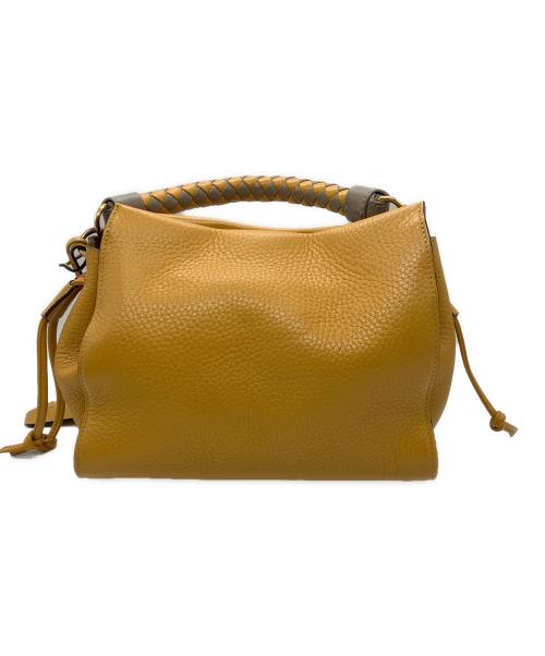 MULBERRY（マルベリー）MULBERRY (マルベリー) 2WAYバッグ イエローの古着・服飾アイテム