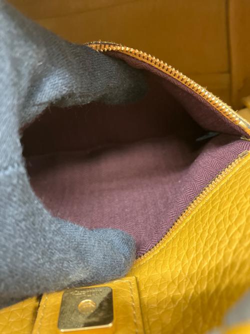 MULBERRY（マルベリー）MULBERRY (マルベリー) 2WAYバッグ イエローの古着・服飾アイテム