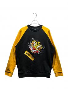 KENZO×KANSAI YAMAMOTO（ケンゾー×カンサイ ヤマモト）の古着「クルーネックスウェット」｜ブラック