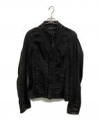 JULIUSユリウス）の古着「デニムジャケット」｜ブラック