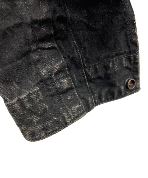 JULIUS（ユリウス）JULIUS (ユリウス) デニムジャケット ブラック サイズ:2の古着・服飾アイテム