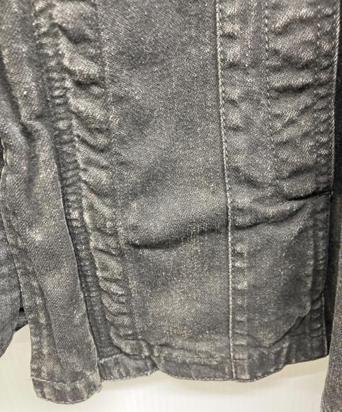 JULIUS（ユリウス）JULIUS (ユリウス) デニムジャケット ブラック サイズ:2の古着・服飾アイテム