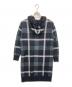 BLUE LABEL CRESTBRIDGE (ブルーレーベルクレストブリッジ) フーデッドワンピース ネイビー サイズ:38：7000円
