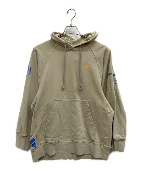 adidas by stella McCartney（アディダス バイ ステラマッカートニー）adidas by stella McCartney (アディダス バイ ステラマッカートニー) プルオン スウェットシャツ カーキ サイズ:Sの古着・服飾アイテム