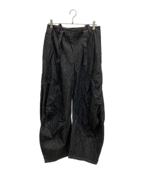 TISCAR ESPADAS（ティスカー・エスパダス）TISCAR ESPADAS (ティスカー・エスパダス) デニムパンツ ブラック サイズ:Sの古着・服飾アイテム