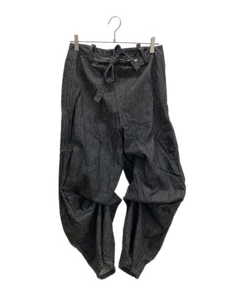 TISCAR ESPADAS（ティスカー・エスパダス）TISCAR ESPADAS (ティスカー・エスパダス) デニムパンツ ブラック サイズ:Sの古着・服飾アイテム