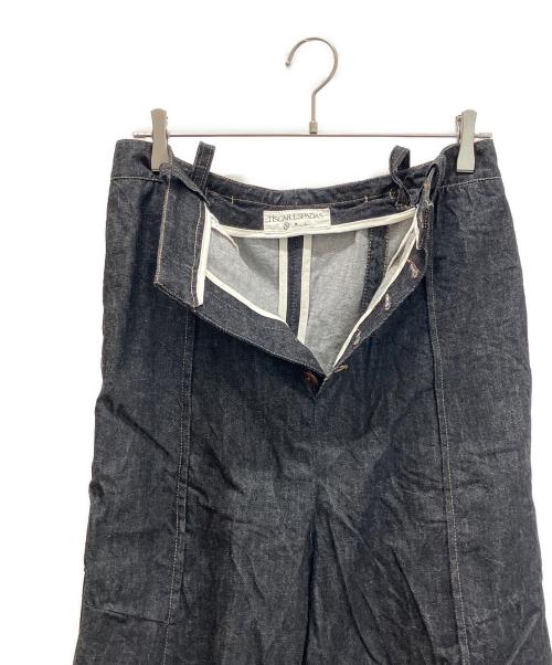 TISCAR ESPADAS（ティスカー・エスパダス）TISCAR ESPADAS (ティスカー・エスパダス) デニムパンツ ブラック サイズ:Sの古着・服飾アイテム