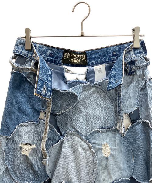 PHOTOCOPIEU（フォトコピュー）PHOTOCOPIEU (フォトコピュー) デニムスカート ブルー サイズ:Mの古着・服飾アイテム