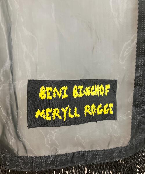 Meryll Rogge（メリルロッゲ）Meryll Rogge (メリルロッゲ) BENI BISCHOF オーバーレイシャツ ブラック サイズ:freeの古着・服飾アイテム