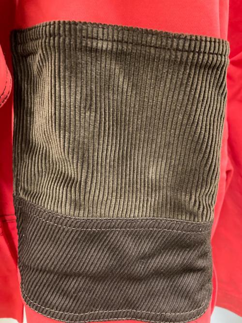 Meryll Rogge（メリルロッゲ）Meryll Rogge (メリルロッゲ) オフショルダーポケットユーティリティジャケット レッド サイズ:SIZE 38の古着・服飾アイテム