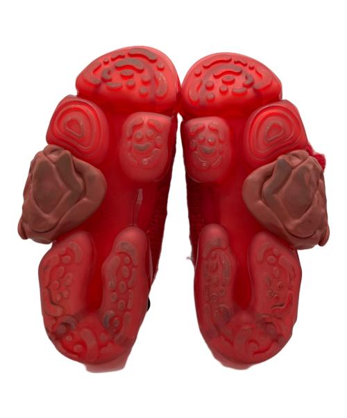 grounds（グラウンズ）grounds (グラウンズ) MOOPIE CRAFT HAND KNIT 02 レッド サイズ:26cmの古着・服飾アイテム