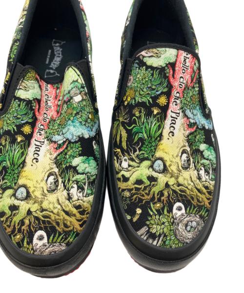 BORIS ZAKKATEN（ボリスザッカテン）BORIS ZAKKATEN (ボリスザッカテン) スリッポン ブラック サイズ:25cmの古着・服飾アイテム