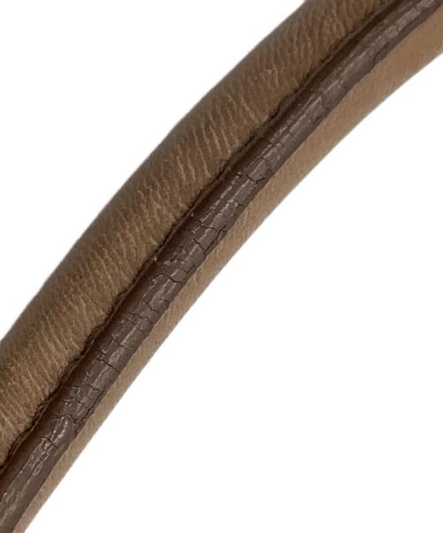 MIU MIU（ミュウミュウ）MIU MIU (ミュウミュウ) 2WAYショルダーバッグ ベージュの古着・服飾アイテム