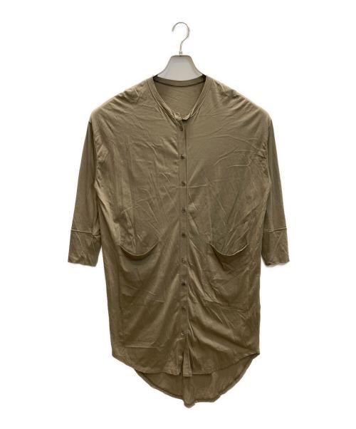 Curensology（カレンソロジー）Curensology (カレンソロジー) コットンロングカーデプルオーバー カーキ サイズ:Freeの古着・服飾アイテム