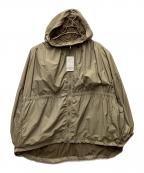 Spick and Spanスピックアンドスパン）の古着「エアリーフーディーブルゾン」｜カーキ