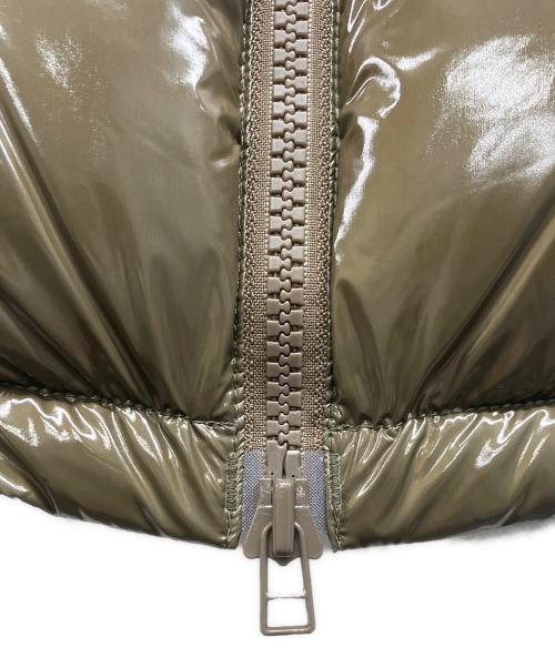 Spick and Span（スピック＆スパン）Spick and Span (スピックアンドスパン) グロッシーダウンベスト カーキ サイズ:Freeの古着・服飾アイテム