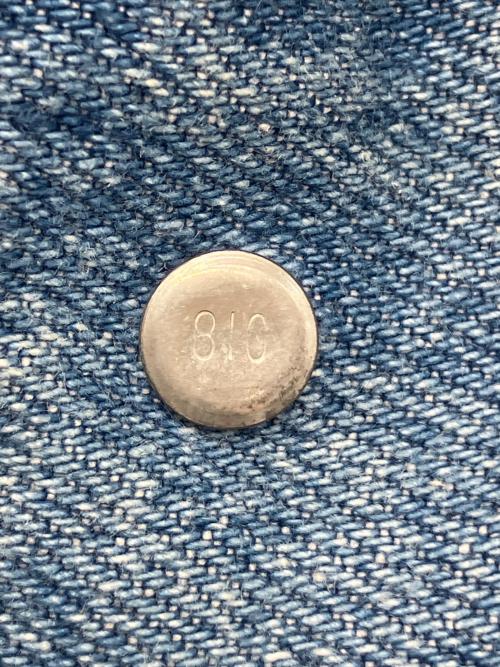 LEVI'S（リーバイス）LEVI'S (リーバイス) 80sデニムジャケット　1988年3月製　釦裏810　古着　 ブルー サイズ:Ｍの古着・服飾アイテム