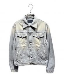 PRADA（プラダ）の古着「コーデュロイブルゾンジャケット」｜ライトブルー