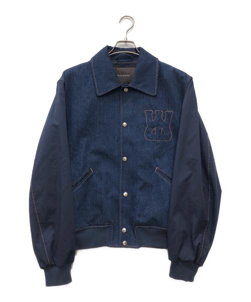 WALES BONNER（ウェールズボナー）WALES BONNER (ウェールズボナー) ECHO DENIM VARSITY インディゴ サイズ:50の古着・服飾アイテム